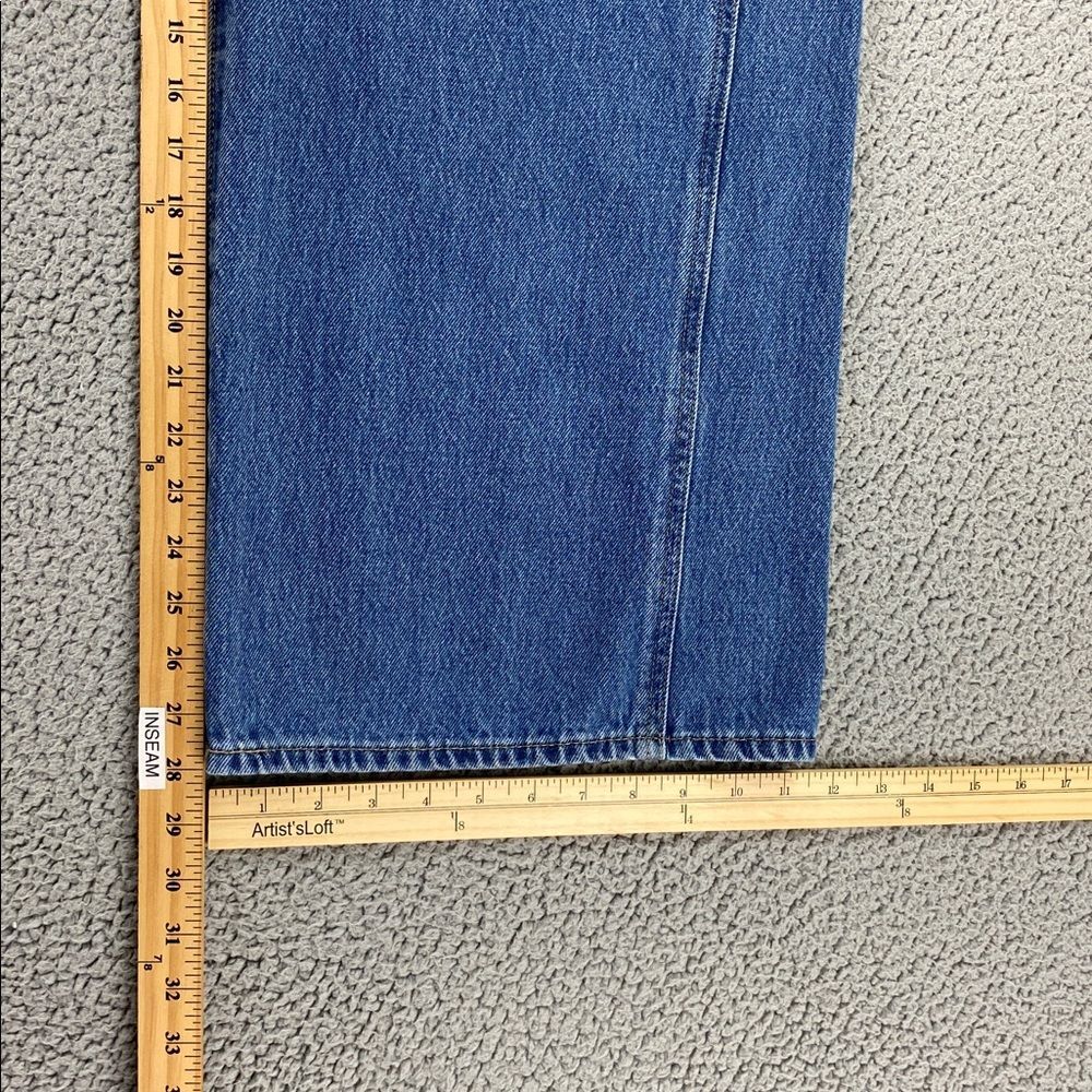 Levi's Premium XL Baggy Straight Seamed Women's No Stretch Jeans |  Size:  29 - Picture 13 of 15